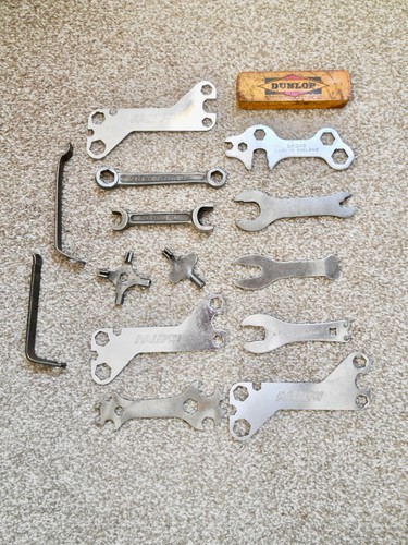 Vintage cycle tools spanners - cycle,