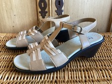 HOTTER QUARTZ BEIGE STRAPPY