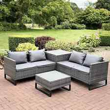 Corner Rattan Sofa Set Outdoor