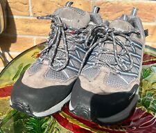 Ladies Rohan RAID Event Vibram WATERPROOF Walking Trainers Boots UK 7 GREY/BLUE