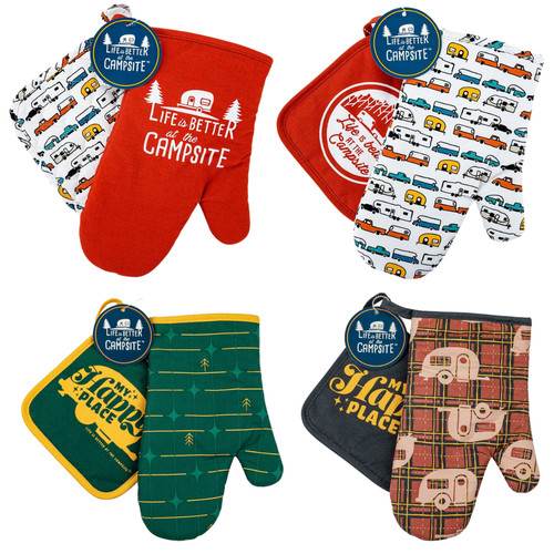 Kitchen oven mitt - pot, holder