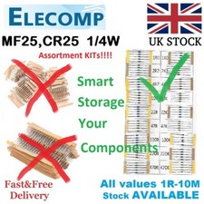 MF25,CR25 Resistors Assortment