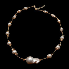 Cultured White Pearl Baroque