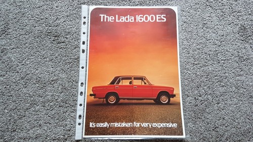 Lada 1600es sales leaflet - lada,