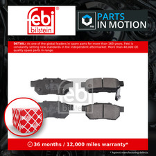 Brake pads set - brake, honda