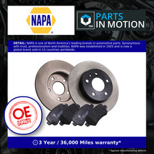 2x Solid Brake Discs and Pads