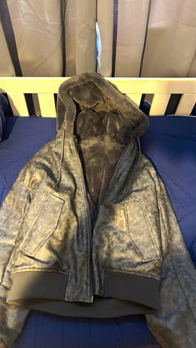 Zara men grey faux fur - zara,