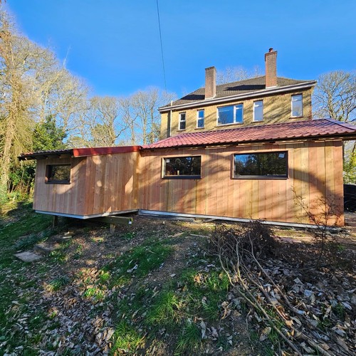 Larch square edge - , cladding