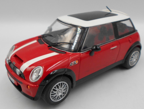 Scalextric red mini s - scalextric,