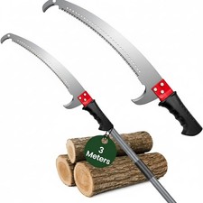 Telescopic Pole Saw Extendable Tree Pruner Lightweight & Portable Branch Cutter