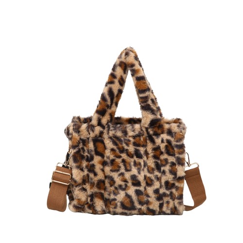 Leopard print faux fur - print, design