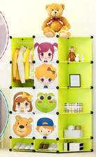 Green DIY 8-Cube Children's