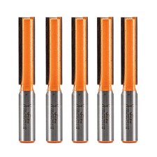 Vaunt Straight Router Cutter Set 12.7mm x 50mm 1/2" Shank - Pack of 5