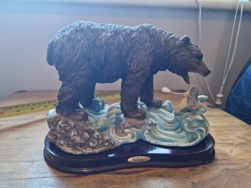 Bear and salmon - and, juliana
