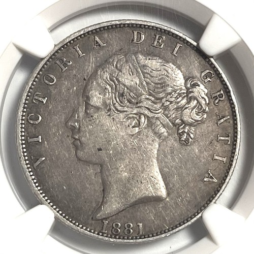 1881 crown england silver - crown,