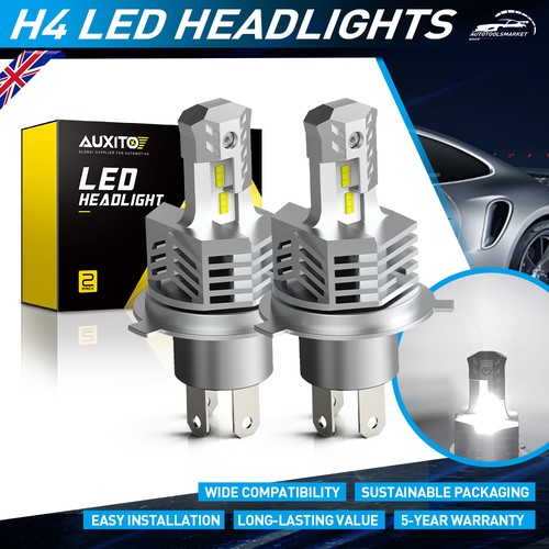Led headlight bulbs - h4,