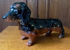 Vintage Beswick Dachshund Dog Ornament