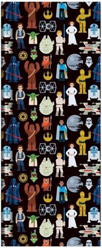 Official star wars wrapping - star,