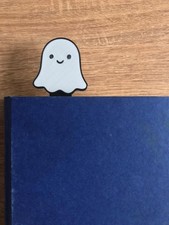 Happy Ghost Bookmark - Cute