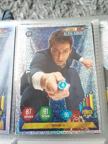 Who trading cards alien - trading, cards,