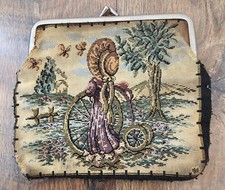 Vintage Tapestry Purse Bag