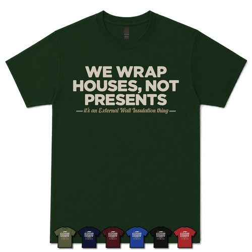 Wrap houses not presents - not,