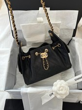 Chanel 25 MINI Black Never