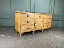 Large Pine Sideboard Antique