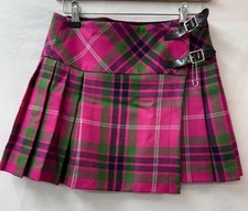 JOHN MORRISON KILTMAKERS: Girl’s Pink Tartan Kilt 11-12 years - CG C51