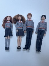 2018 Set of  4 Harry Potter Wizarding World Dolls Figures by Mattel 10" -12"