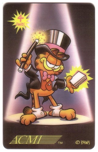 Garfield the magician - garfield,