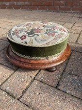 Circular Victorian Footstool