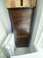 Matching Beautiful Solid Teak Lombok Tall Boys Chest of Drawers