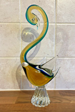 Murano Glass Swan Figurine