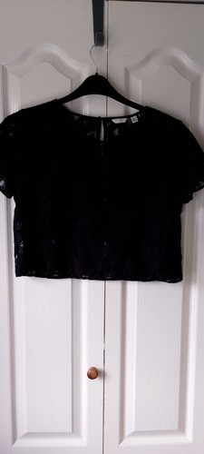 Women black lace short - women's,