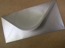 Silver DL Envelopes 110 x