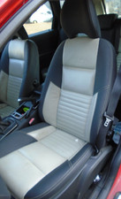 11 VOLVO V50 R-DESIGN FACELIFT NEARSIDE FRONT 1/2 LEATHER SEAT 04-12 BREAKING