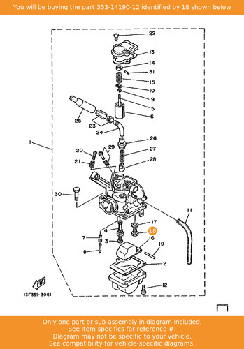 Yamaha needle valve - yamaha,