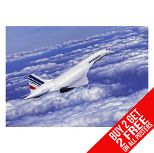 CONCORDE POSTER AIR FRANCE