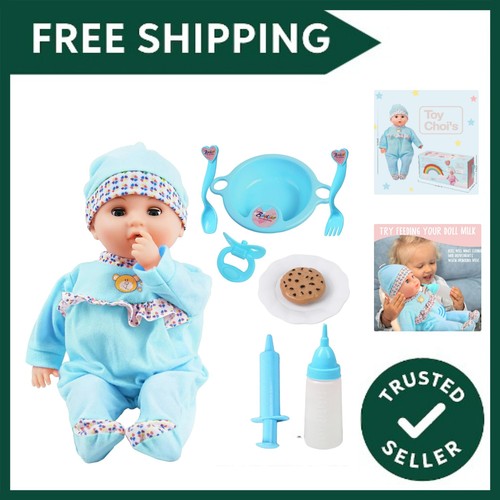 Baby doll blue talking - baby,