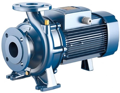 Industrial flanged pump clear