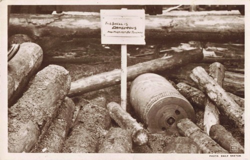 Wartime shell hartlepool - wartime,