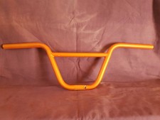 Orange BMX bike steel