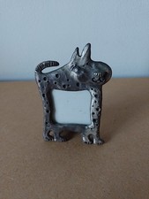 Dog Picture Frames Ashleigh Manor Folk Art Metallic Vintage Photo Frame