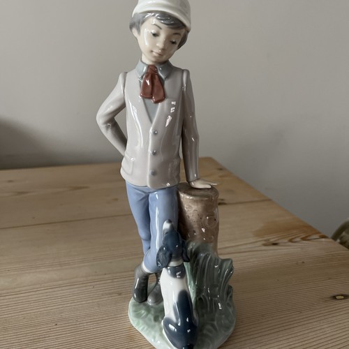 Nao lladro figurine boy with - nao,
