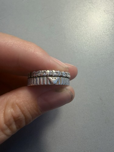 Emporio armani silver pave - silver,