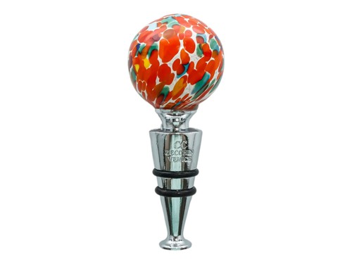 Murano glass bottle stopper - bottle,