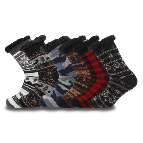 Men warm slipper - men's, socks