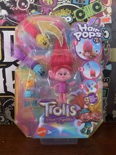 Trolls Hair Pops Plush Toy with Surprise Poppy Feature Brand New