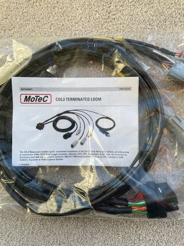Motec cdl3 terminated loom - terminated, /